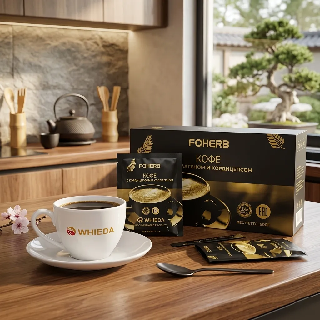 Café con Colágeno y Cordyceps